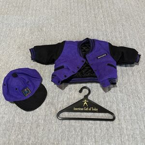 Pleasant Company American Girl of Today Purple Jacket Hat Hanger 1995 Retired